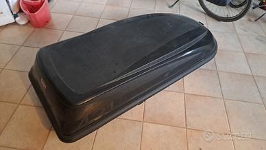 Box porta oggetti tetto auto 430l