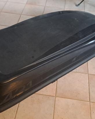 Box porta oggetti tetto auto 430l