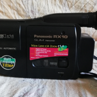 Videocamera vintage panasonic mod. nv-rx10eg