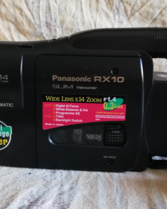 Videocamera vintage panasonic mod. nv-rx10eg