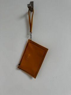 Pochette O bag gialla