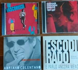 CD Originali Vasco Rossi, G. Nannini, A. Celentano
