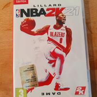 nba 2k21 gioco nintendo switch 