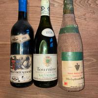 Vini antichi Teroldego 72, touraine 78, rioja 59