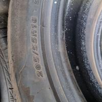 4 pneumatici invernali 205/55 R16 91V