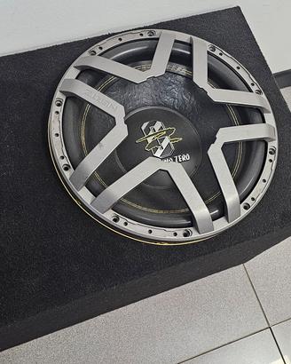 SUBWOOFER GROUND ZERO 