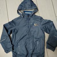 kway con interno in pile 