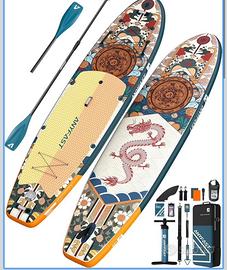 Sup gonfiabile stand up paddle tavola 335x88 cm