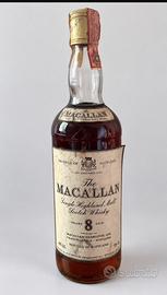 Rara bottiglia vintage-The Macallan 8 yesrs old