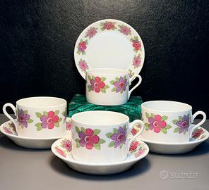 Set 4 tazze Richard Ginori – Modello Impero