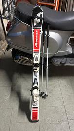 Sci Nordica Team Racing 110 cm con bastoncini