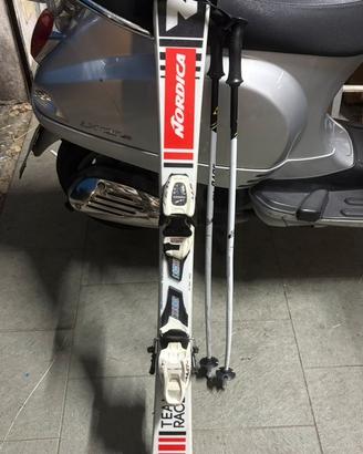 Sci Nordica Team Racing 110 cm con bastoncini