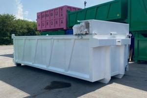 CONTAINER SCARRABILE NUOVO CON COPRI SCOPRI