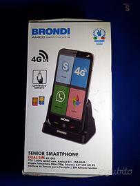 Cellulare Brondi  Senior smartphon Dual Sim 4G,GPS