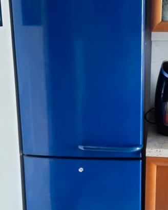 Frigorifero combinato blu Bosch due motori vintage