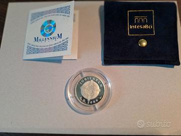 MEDAGLIA ARGENTO GIUBILEO 2000