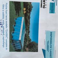 Piscina fuori terra marca LAGHETTO