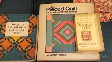 Tre libri su lavorazione quilt in lingua inglese