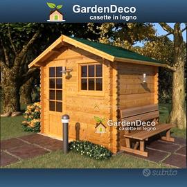 Casetta in legno Modello Mantova 2.5x2M