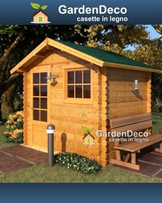 Casetta in legno Modello Mantova 2.5x2M