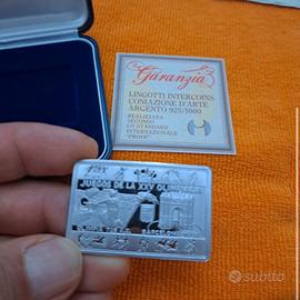 Lingotto argento 25gr. Olimpiadi barcellona 1992