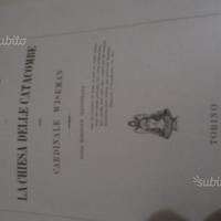 Libro antico "Fabiola o la chiesa delle catacombe"