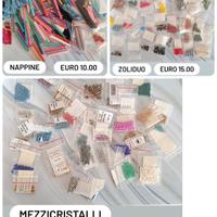 Materiale per tessitura di perline 
