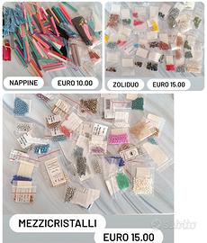 Materiale per tessitura di perline 