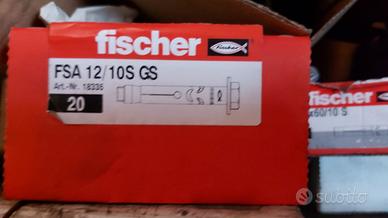 Tasselli di ancoraggio Fischer 12/10 S GS