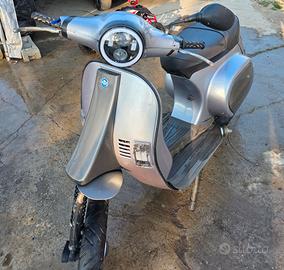vespa piaggio 130cc malossi espansione simonini 