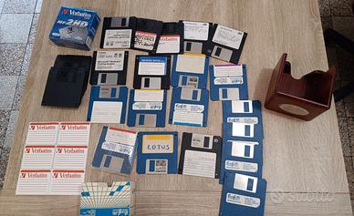 19 FLOPPY driver disk + 6 vergini verbatim