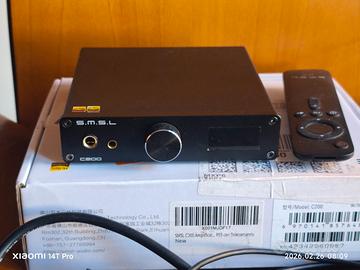 dac e amplificatore cuffia SMSL C200