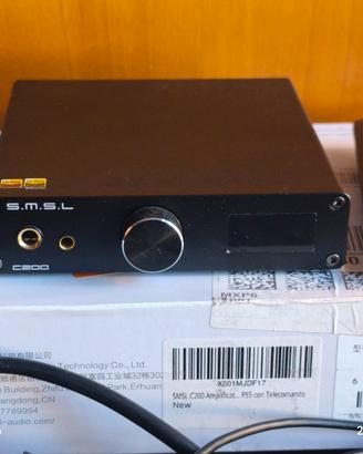 dac e amplificatore cuffia SMSL C200