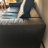 Divano vera pelle recrinabile