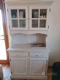 Credenza bianca Shabby