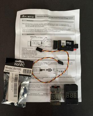 Lipo voltage sensor e buzzer