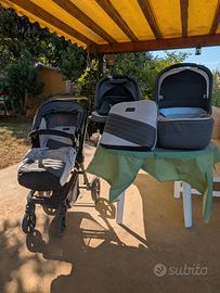 Trio Foppapedretti completo di accessori