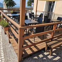 Gazebo/pedana da esterni