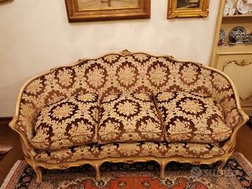 Salotto stile barocco Manifattura Bertoni