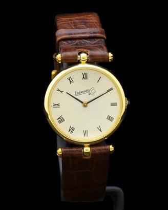 Eberhard & Co lady 18kt gold 28 mm manual serviced