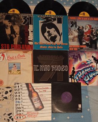 LOTTO 8 X VINILE 12 ARTICOLO 31