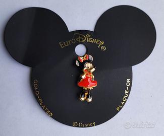 rara spilla Minnie placcata oro Eurodisney 