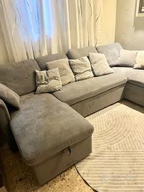 Divano con doppia chaise longue nuovo
