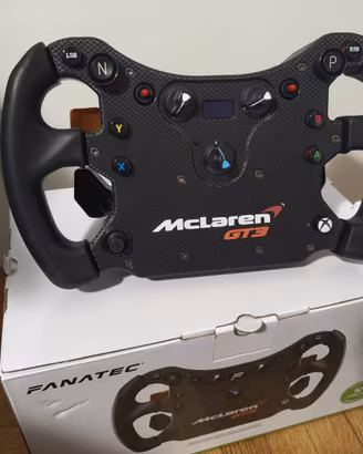 Volante FANATEC McLaren GT3 QR1 come nuovo