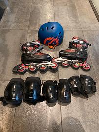 Set oggetti pattinaggio: