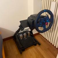 logitech g29 con pedaliera e supporto regolabile