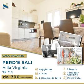 PERD'E SALI Casa VIRGINIA 200 mt dal mare