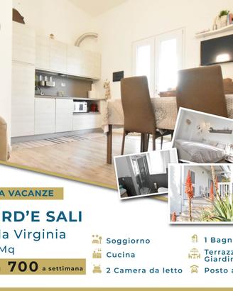 PERD'E SALI Casa VIRGINIA 200 mt dal mare