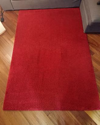 tappeto Adum Ikea 133x195 rosso