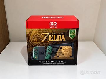 Nintendo Switch 2 - Zelda Edition NUOVA non tratta